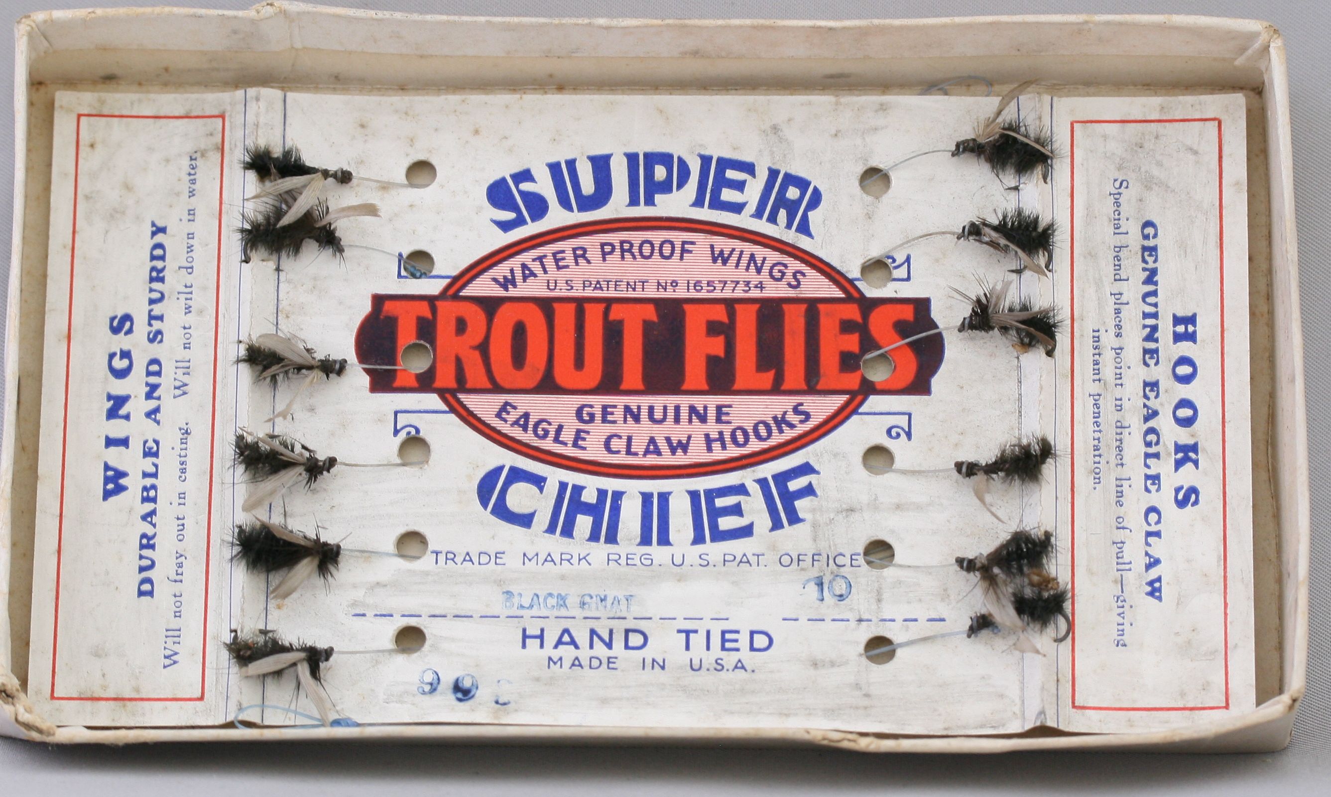 Super Chief Snelled Trout Flies Preview